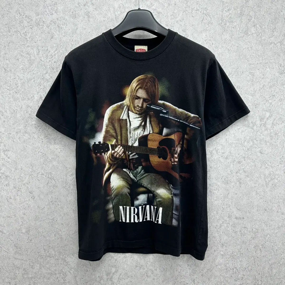 95 NIRVANA(ニルヴァーナ) カートコバーン ロックバンドTシャツ メンズ 半袖 Tシャツ
