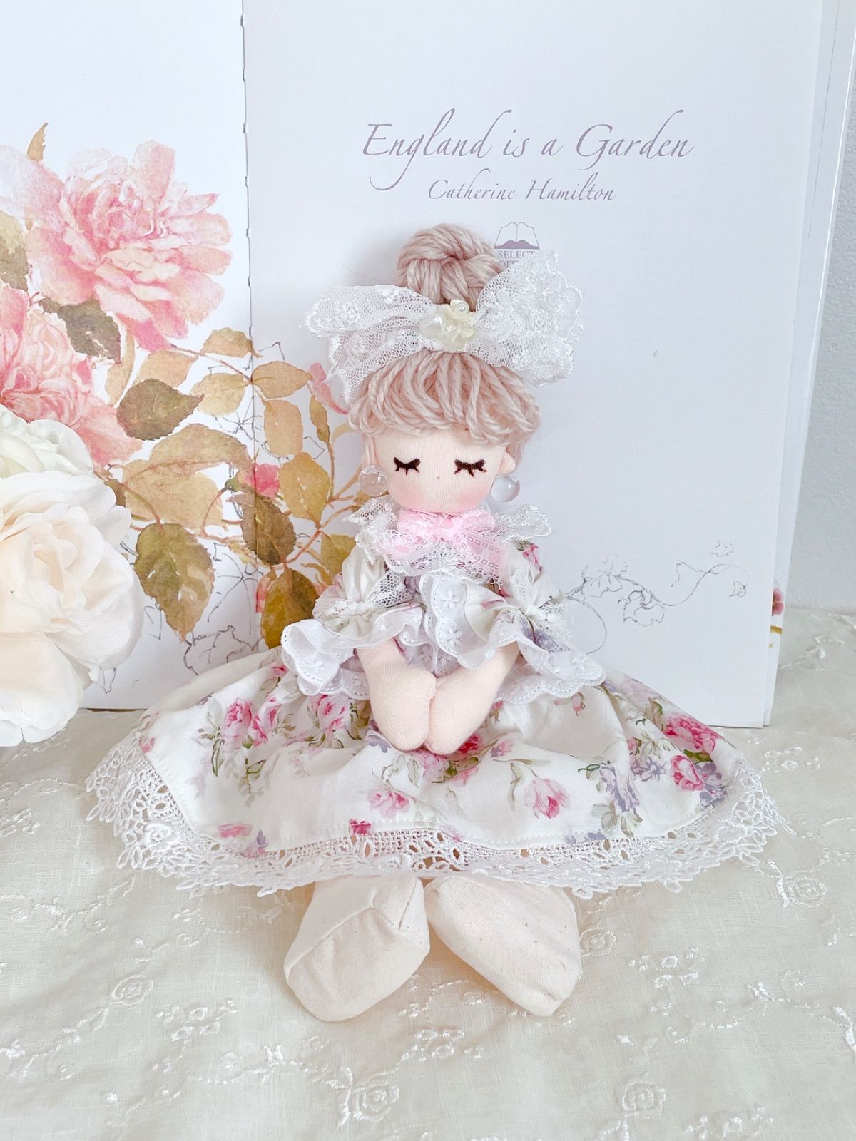 カントリードール♡ハンドメイド♡お人形♡ ハンドメイドドール 置き人形 布人形 カントリードール - メルカリ