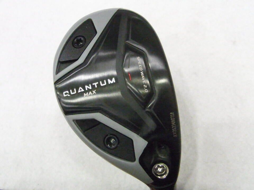 キャロウェイ　QUANTUM MAX　24度　ATHLEMAX 80 for Callaway　Sフレックス　ユーティリティ　中古　ゴルフドゥ！札幌厚別店【最短即日発送】