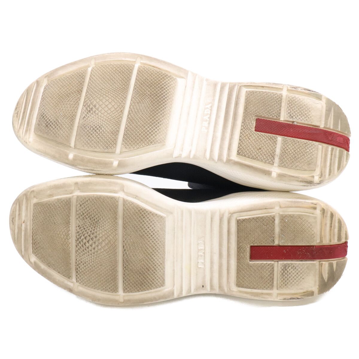 PRADA SPORT プラダスポーツ ニットアッパー ハイカット ソックス 35 1