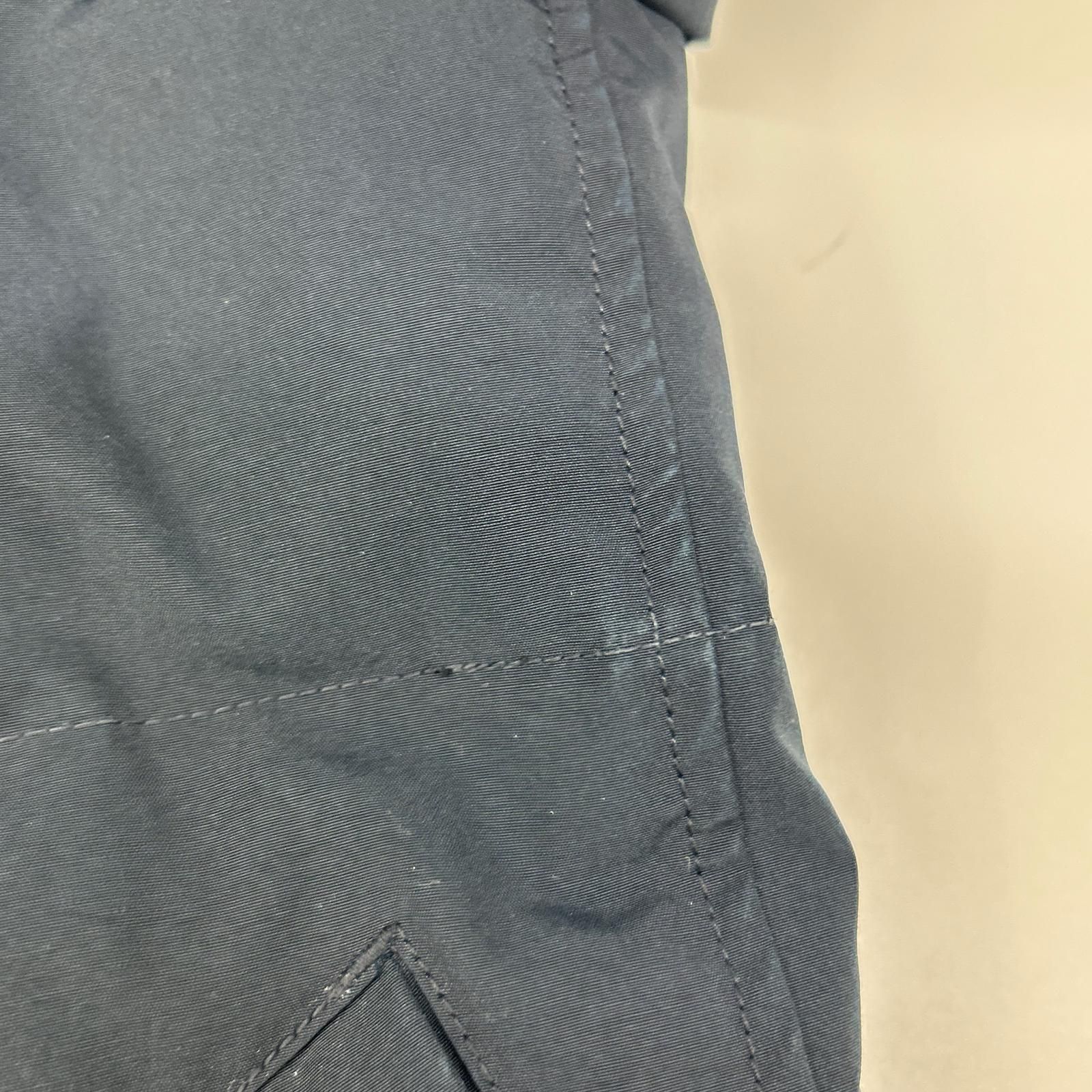 DANTON ダントン JD-8744 LAS ネイビー コットン混 ラクーンファー