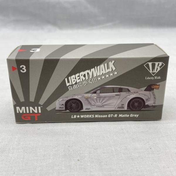 【中古】MINI GT 1/64 LB★WORKS ﾆｯｻﾝ GT-R R35 GTｳｲﾝｸﾞ ﾒﾀﾙｸﾞﾚｰ 右ﾊﾝﾄﾞﾙ 完成品[91] 7,456円