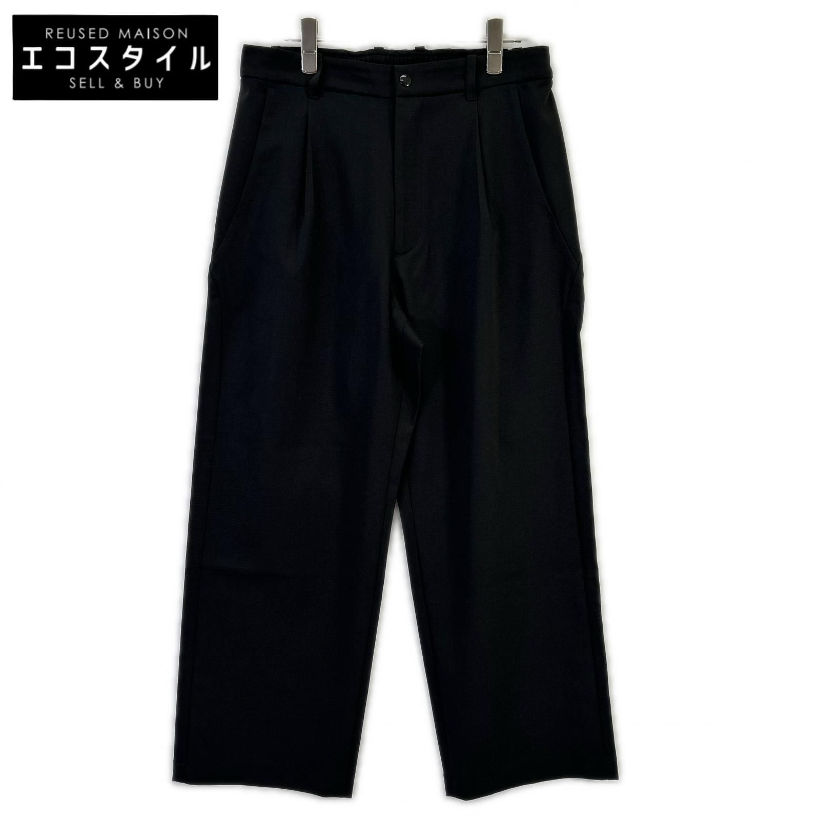 GOLDWIN　ゴールドウィン　【ARKNETS別注】GL75751AK ブラック Dry Stretch Twill Tuck Straight Pants ドライストレッチ ツイル タック　2