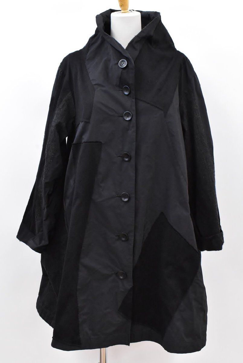 慈雨 コート 40 長袖 ブラック マツオインターナショナル 2411WS097 10,304円