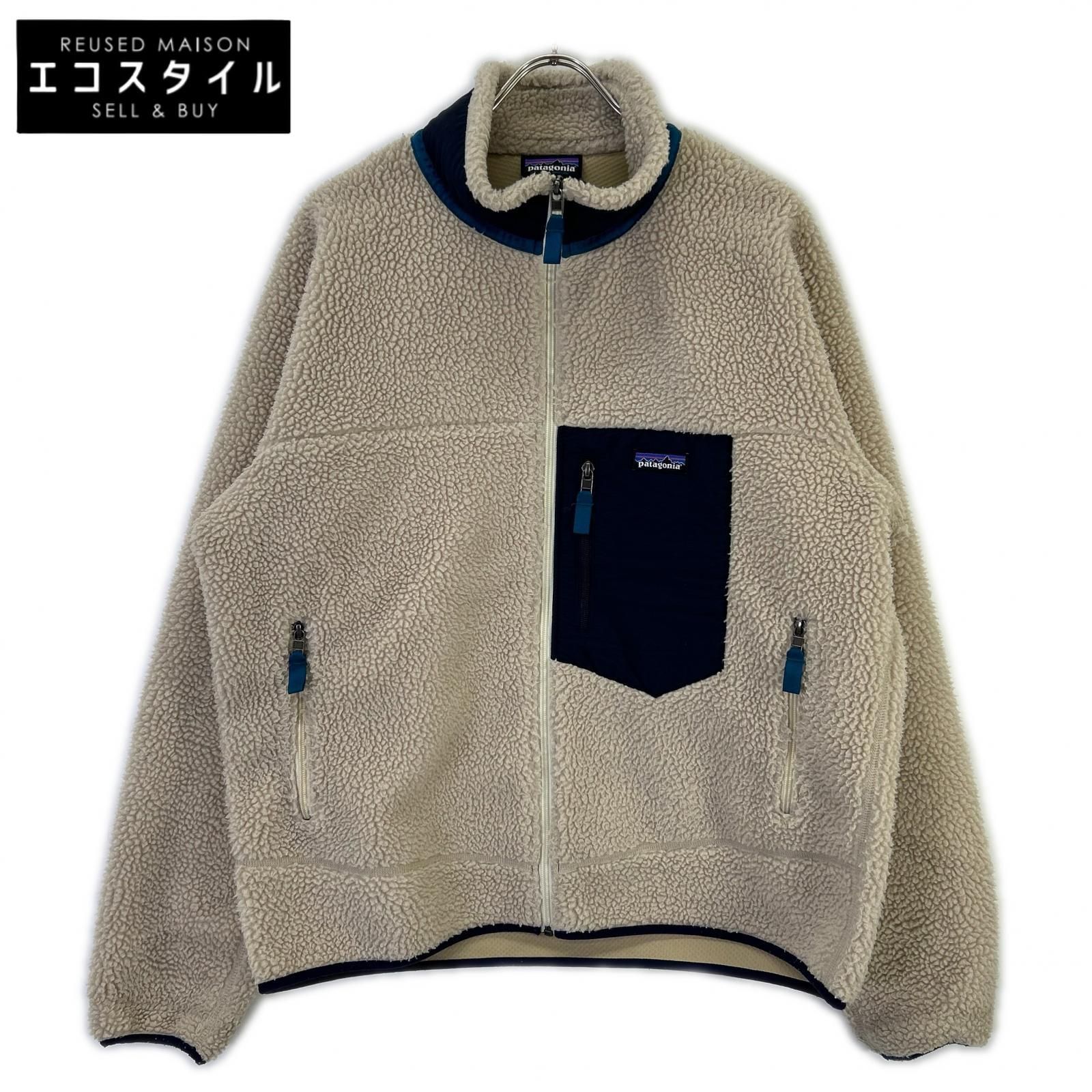 patagonia　パタゴニア　STY23056FA20 ベージュ クラシックレトロX フリースジャケット　L