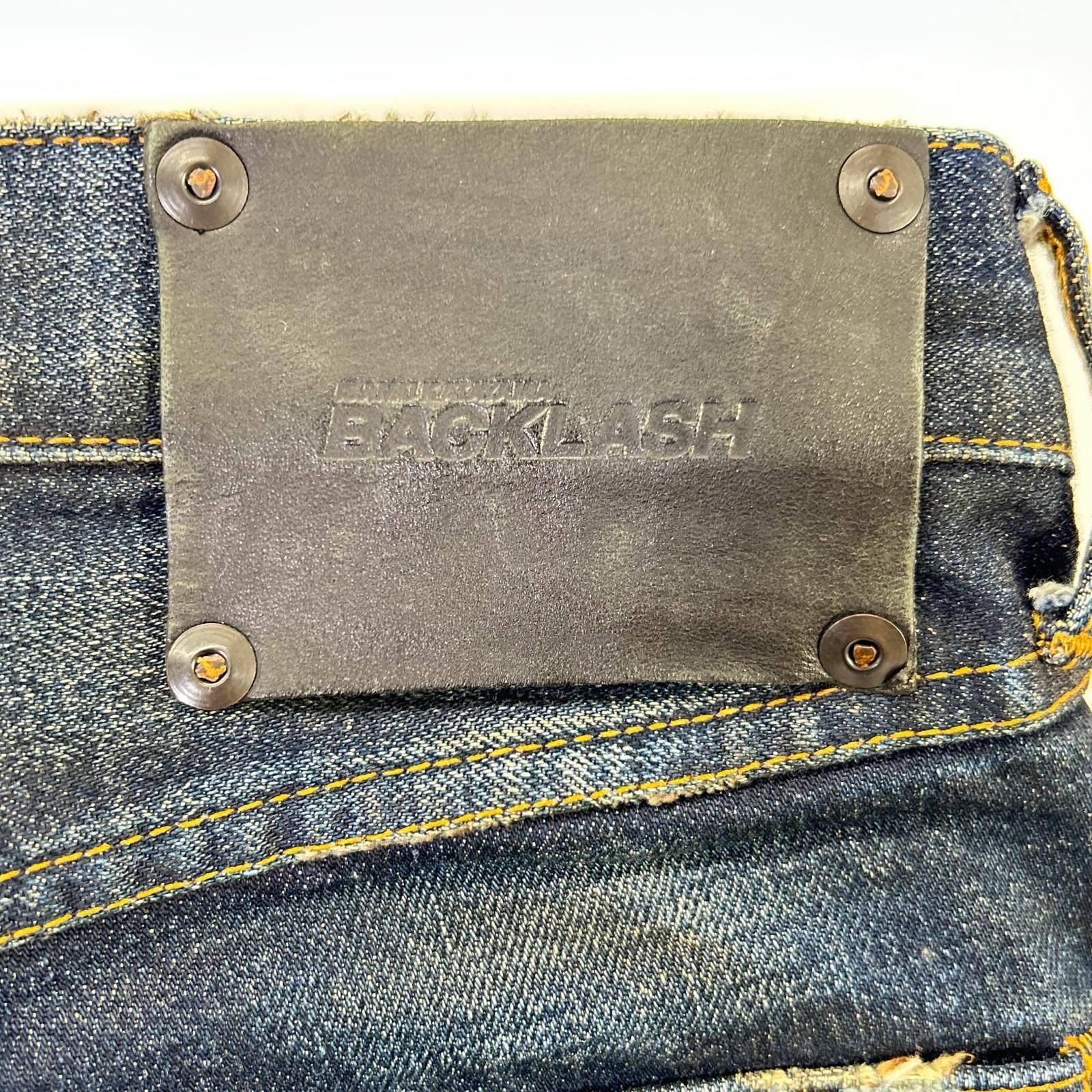 BACKLASH ストレートデニム サイズS