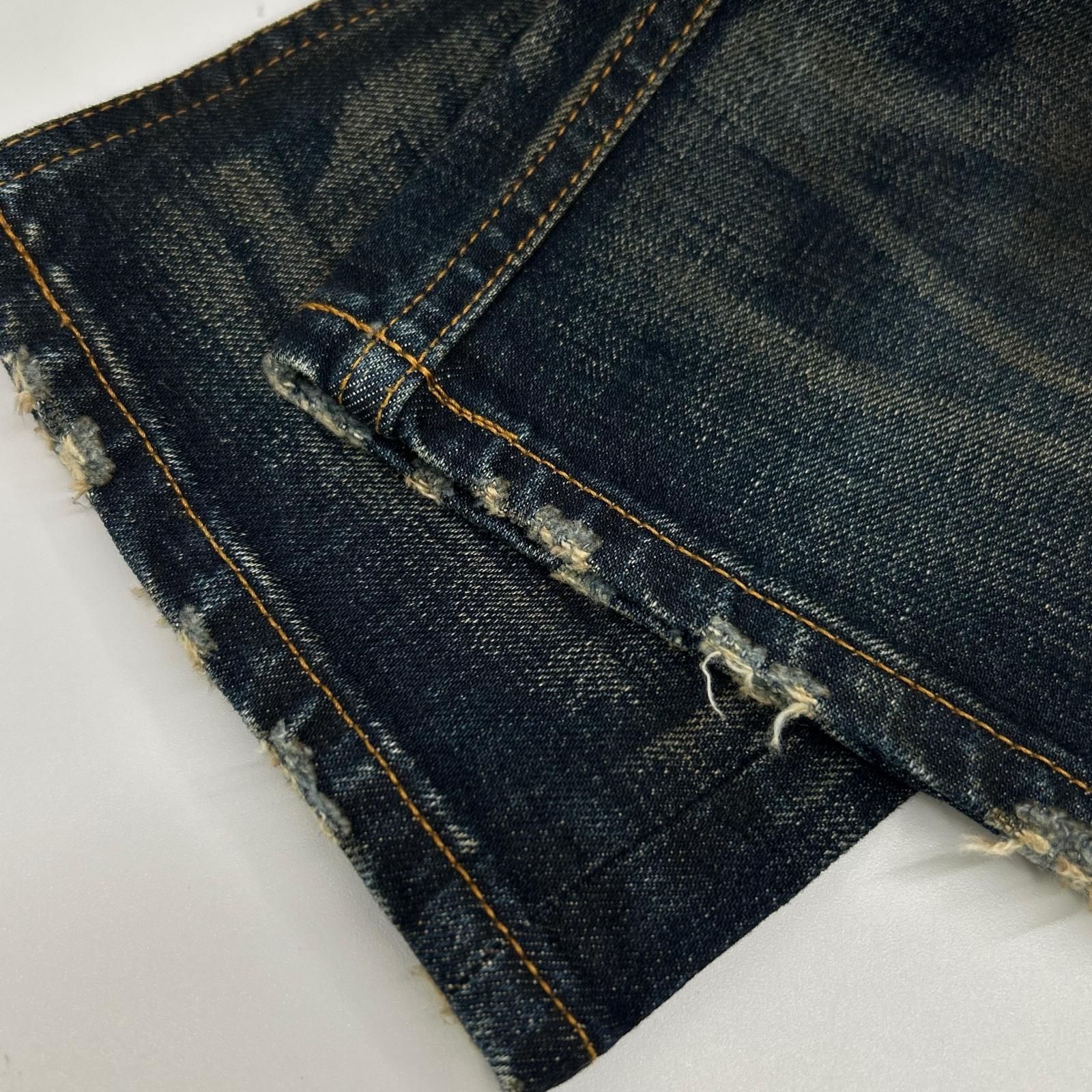 BACKLASH バックラッシュ AULD TRIANGLE クラッシュデニム