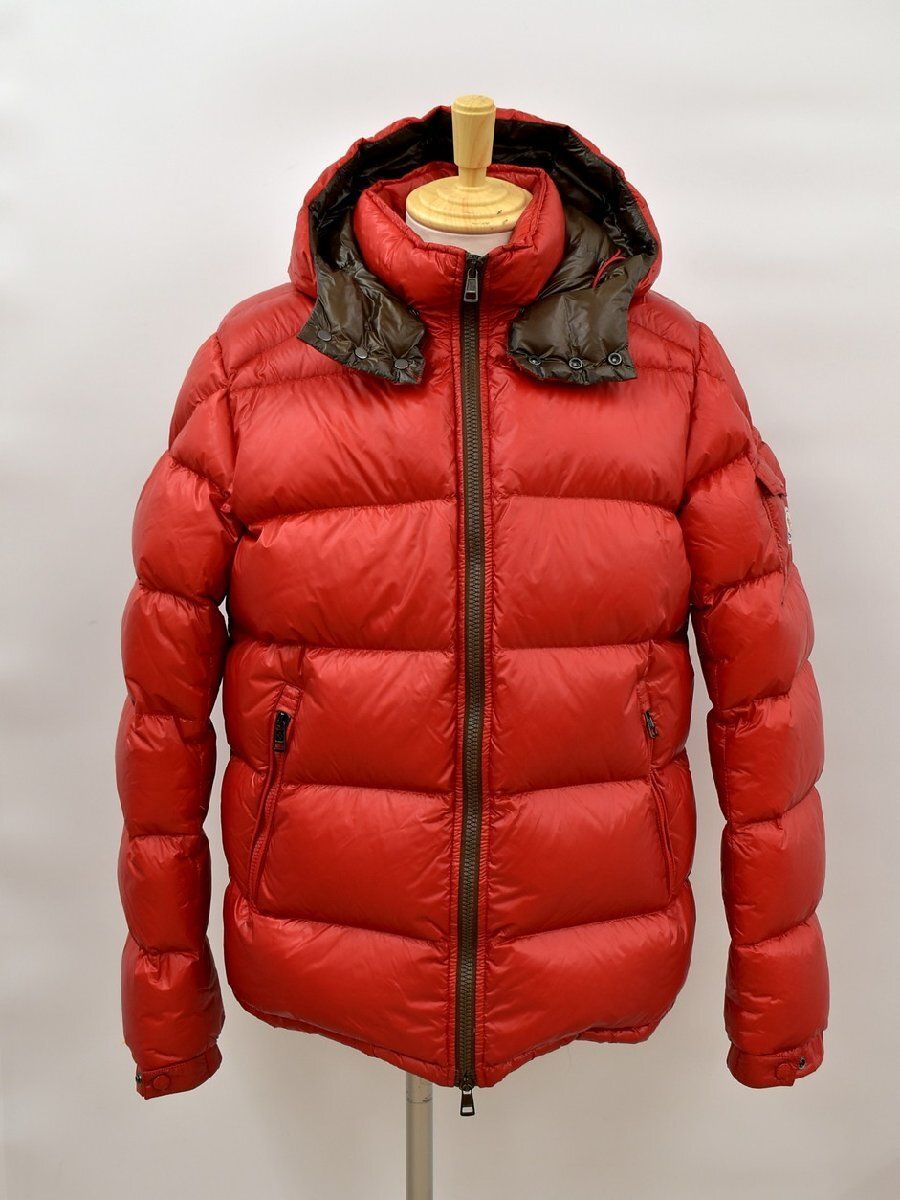 モンクレール MONCLER ダウンジャケット 4 レッド系 長袖 ジン/ZIN GIUBBOTTO → 2502WS032