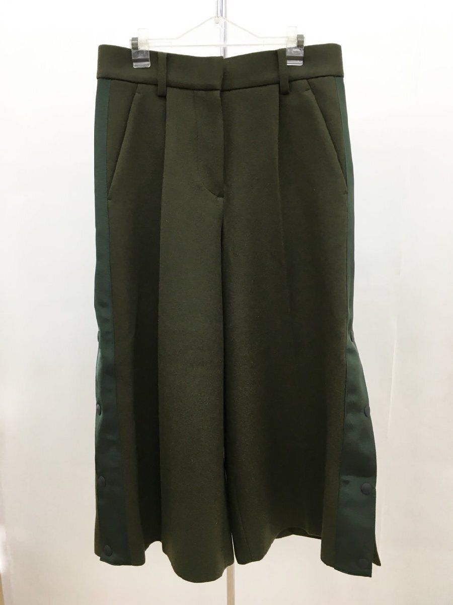 サカイ sacai ウール ワイドパンツ 1 2502WS033