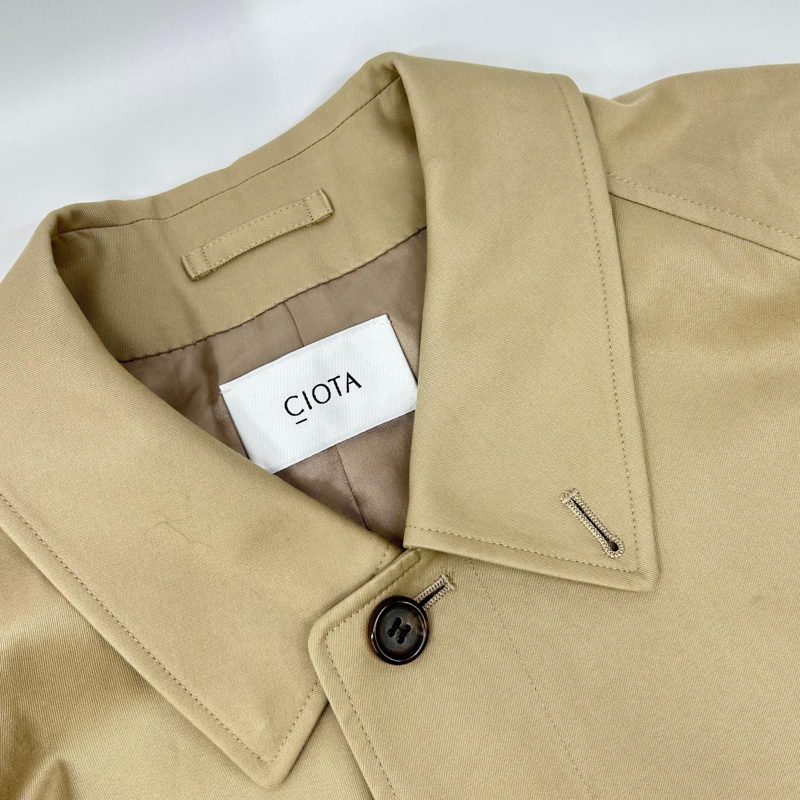 CIOTA シオタ COLM-102M スビンコットン ギャバジン バルマカンコート
