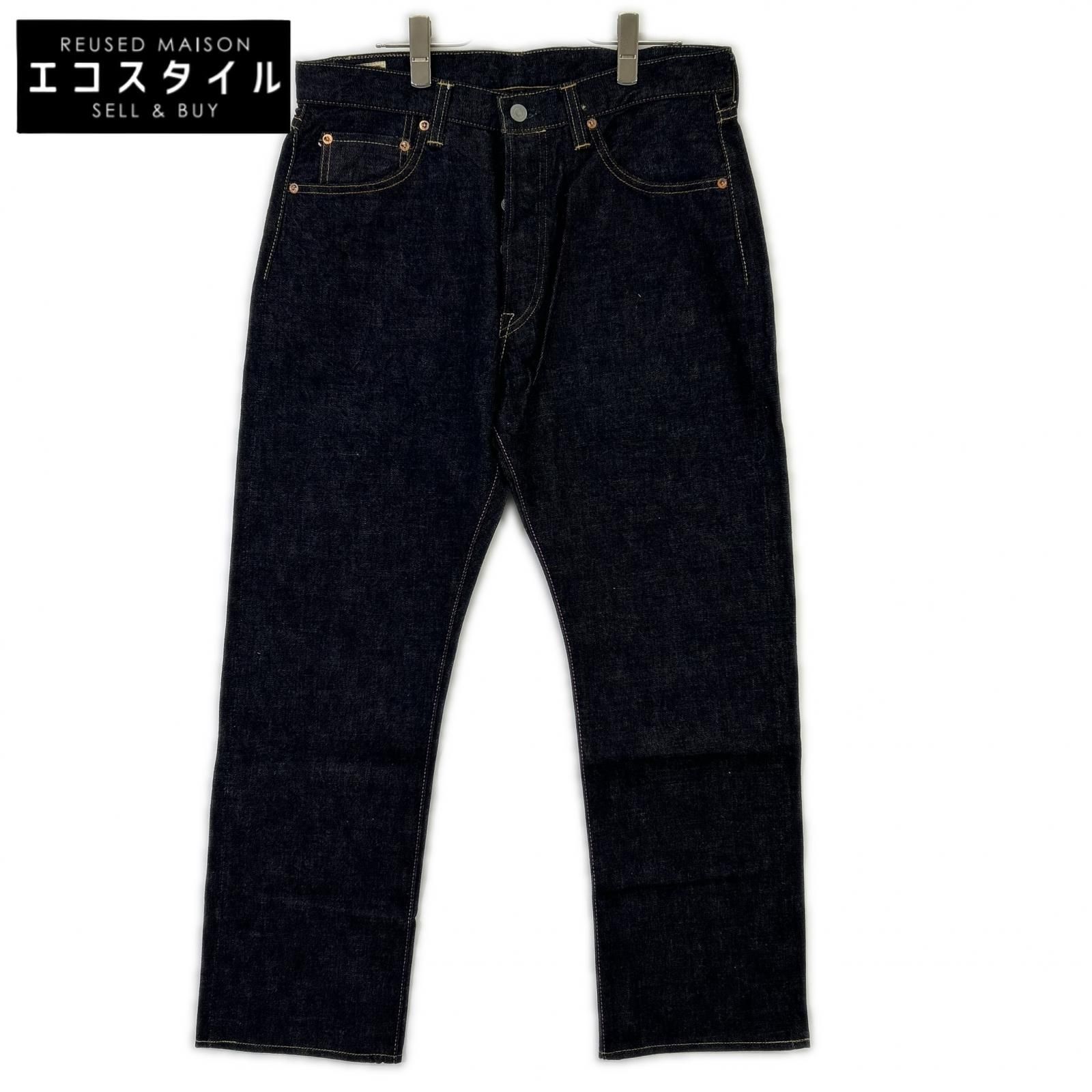 MOMOTARO JEANS モモタロウジーンズ AMOU-014 ×A MAN OF ULTRA 14.7oz DEEPBLUE INDIGO SLIM TAPERED デニムパンツ W34