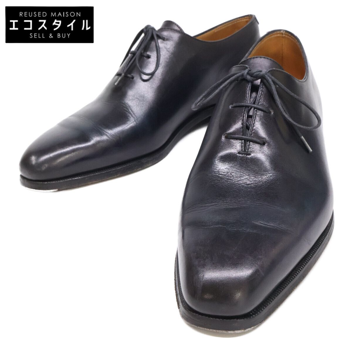 berluti　ベルルッティ　アレッサンドロ レザー ホールカットシューズ　7