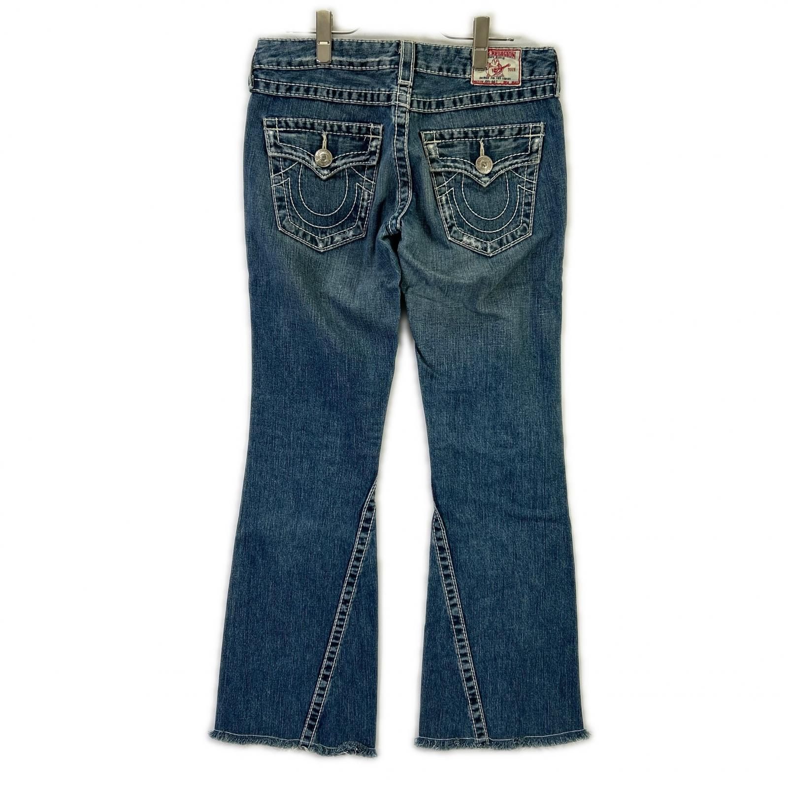 N*s様 TRUE RELIGION トゥルーレリジョン　フレアジーンズ　31× TRUE RELIGION トゥルーレリジョン ジョイ ビッグT ダメージ フレア