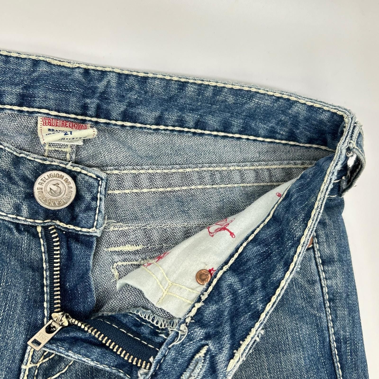N*s様 TRUE RELIGION トゥルーレリジョン　フレアジーンズ　31× TRUE RELIGION トゥルーレリジョン ジョイ ビッグT ダメージ フレア