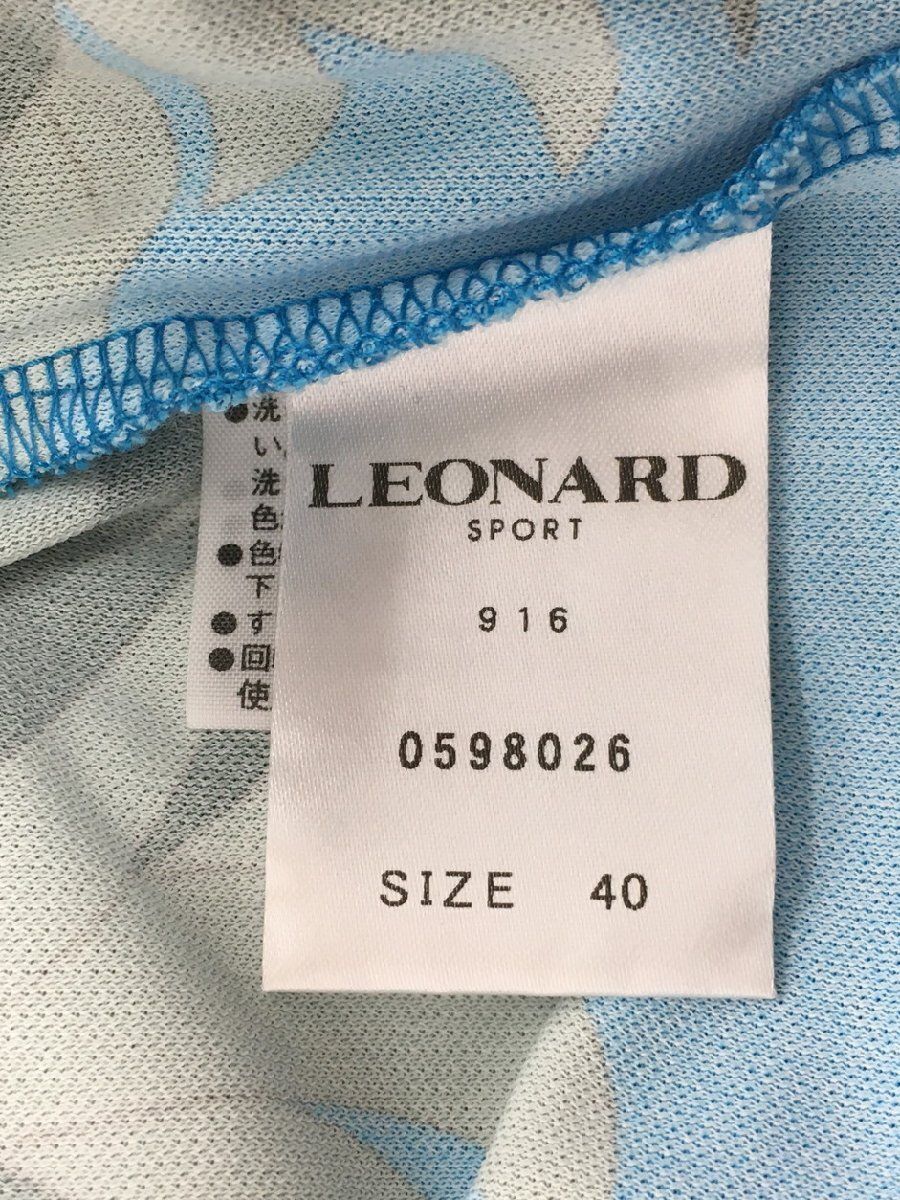 レオナールスポーツ LEONARD SPORT ポロシャツ 40 日本製 2509WT033