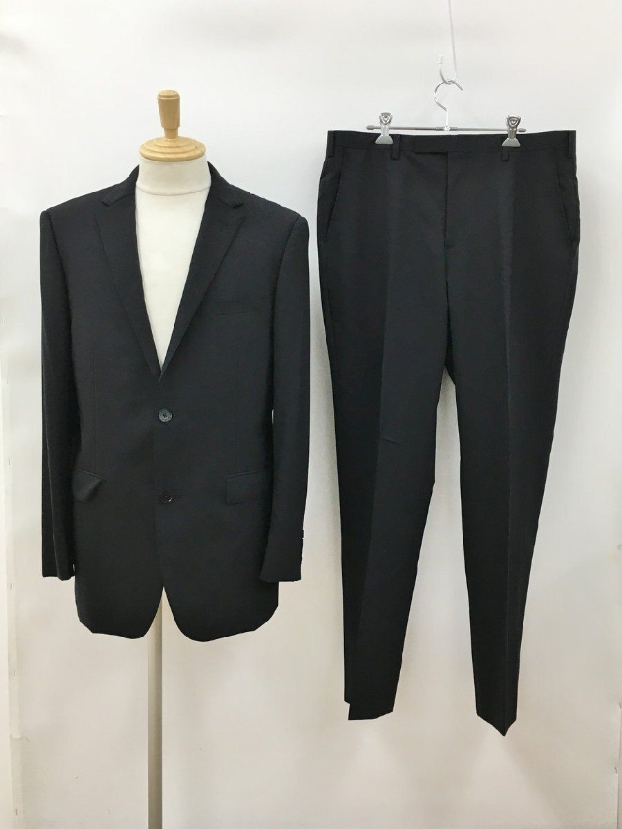バーバリーブラックレーベル BURBERRY BLACK LABEL スーツ セットアップ 96-84-175 40L 長袖 ブラック 2510WS064 バーバリーブラックレーベル BURBERRY BLACK LABEL スーツ