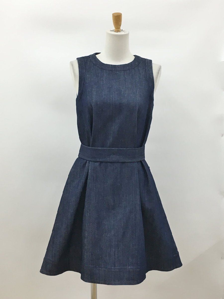 ケイトスペード kate spade ワンピース XXS デニム BROOME STREET 未使用 2512WT050
