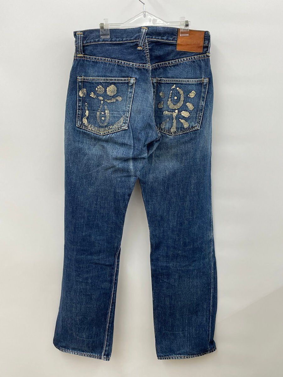 エヴィス EVISU デニムパンツ 31×35 日本製 2512WT056
