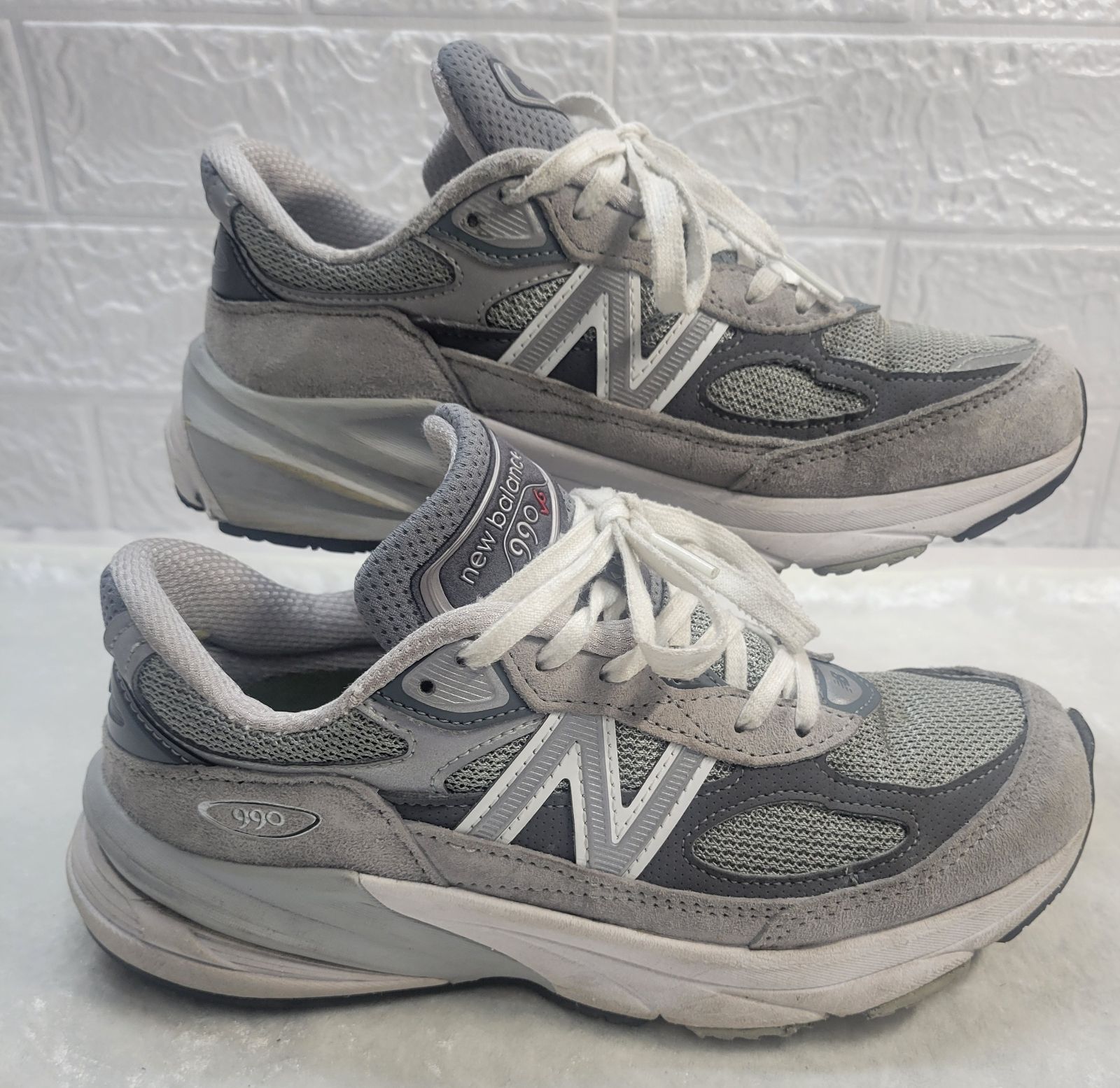 newbalance ニューバランス W990GL6 23.5cm USA製 グレー 990v6 