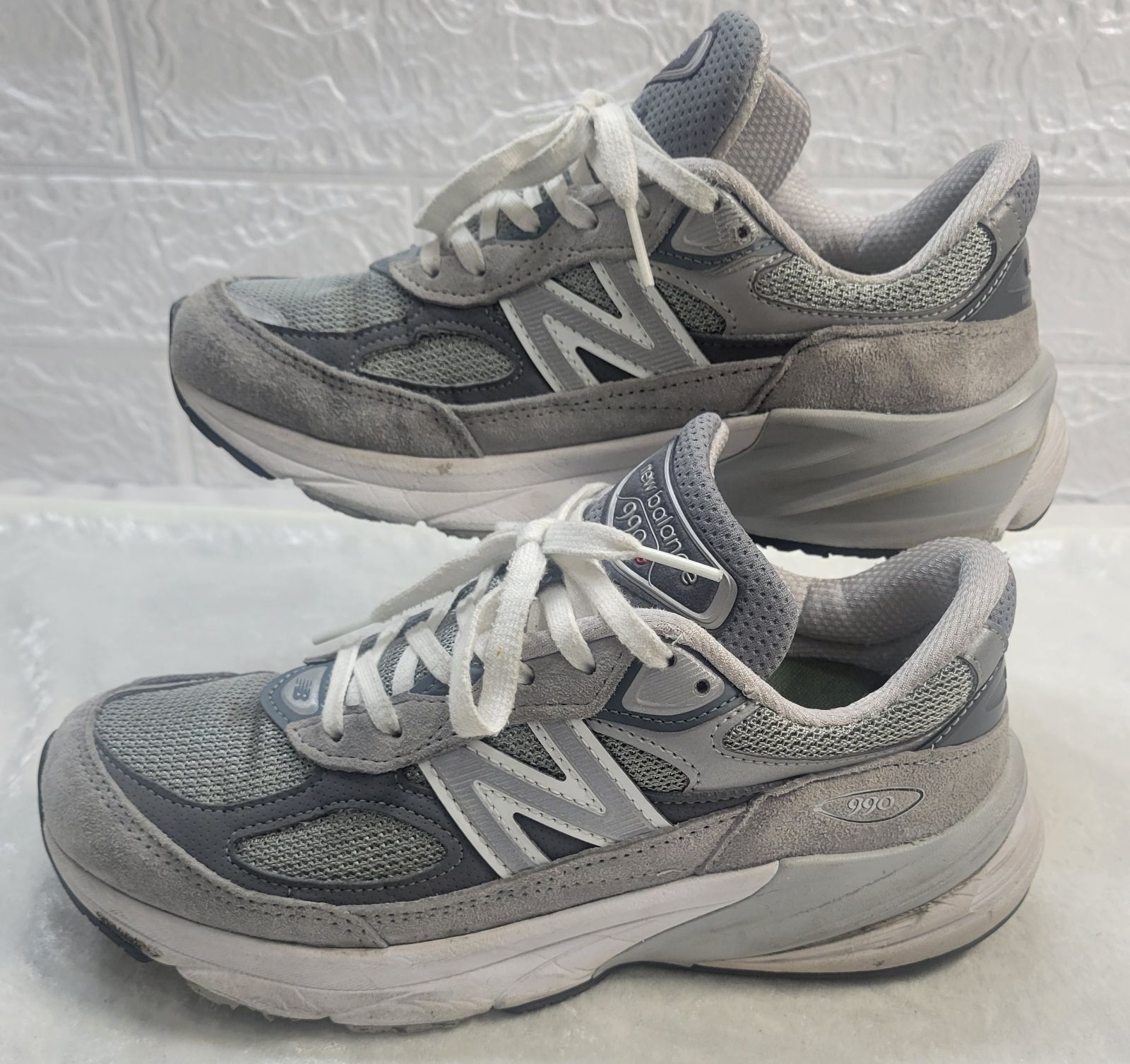 newbalance ニューバランス W990GL6 23.5cm USA製 グレー 990v6 