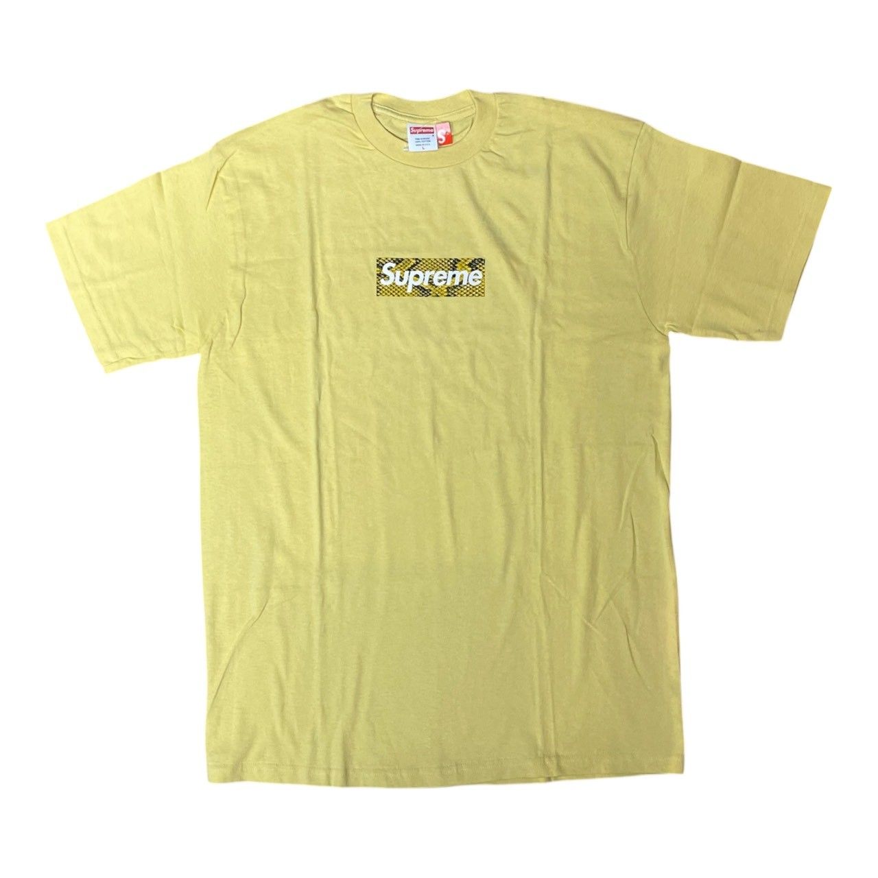 Supreme Harajuku Box Logo Tee Yellow L