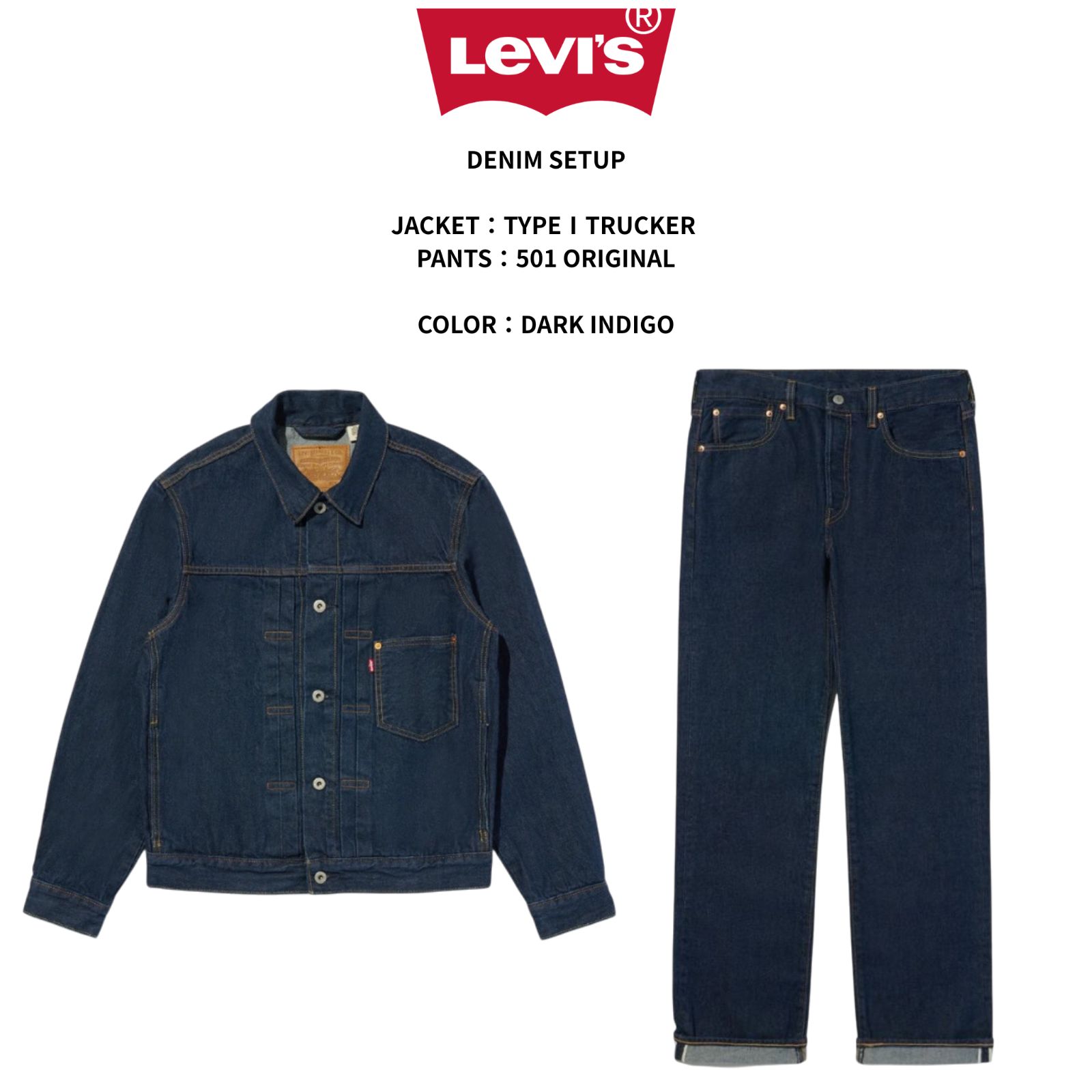当店限定】リーバイス Levi's ファースト TYPE I トラッカージャケット