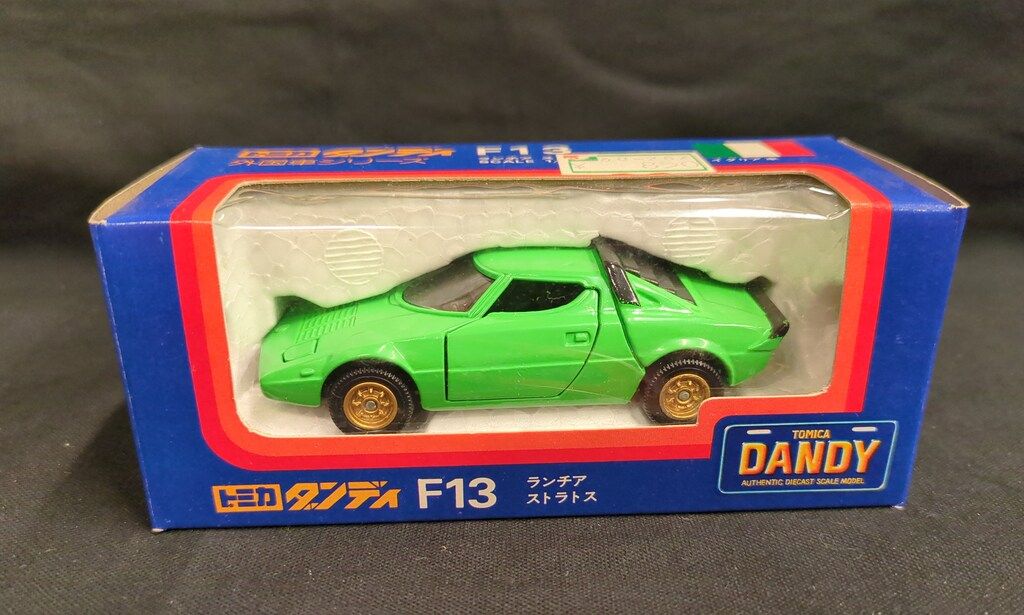 トミー 1/45トミカダンディ 外国車シリーズ ランチアストラトスHF ライトグリーン DF13-1