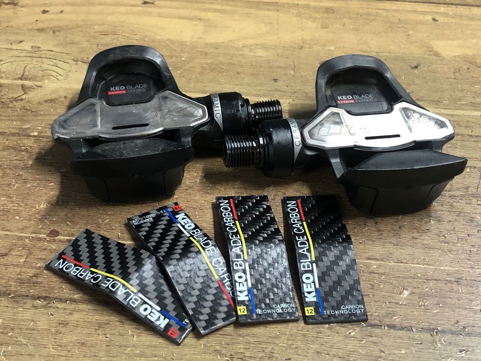 KA727 ルック LOOK ケオブレードカーボン KEO BLADE CARBON ビンディングペダル セラミックベアリング チタンシャフト 10,800円