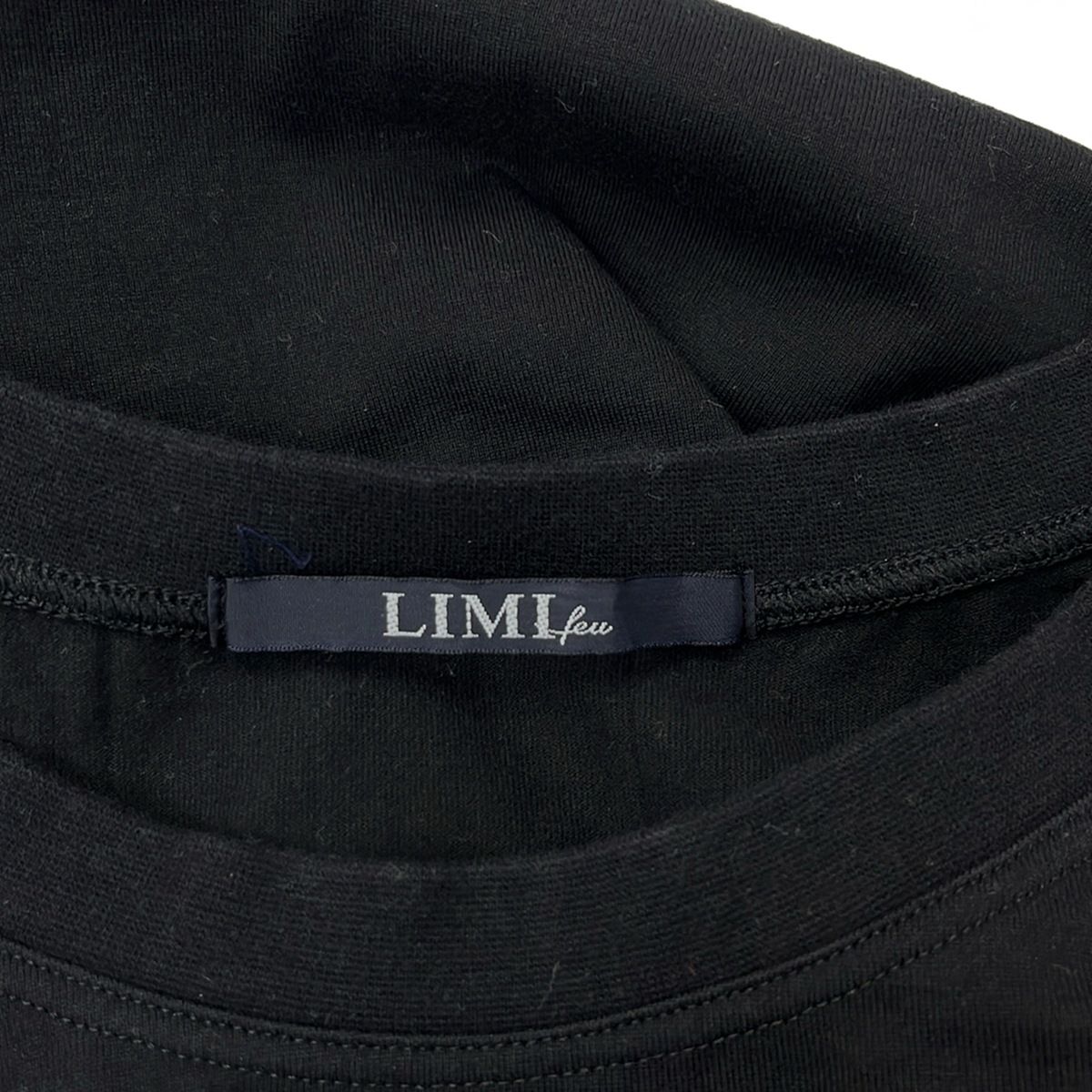 LIMI feu(リミフゥ) 長袖カットソー サイズ2 M レディース美品 - 黒×白