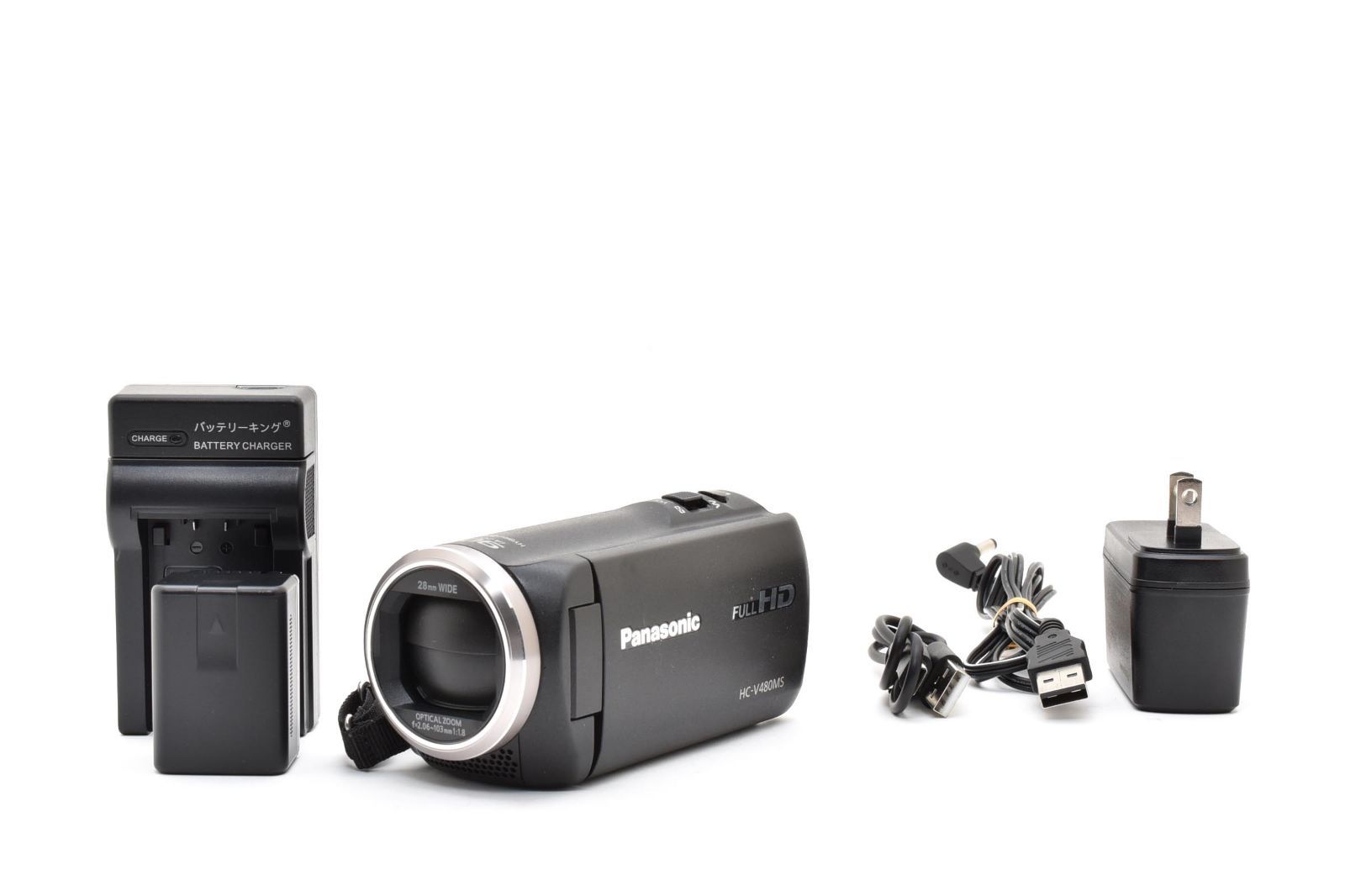 ■美品■ PANASONICV480MS ブラック HC-V480MS-K 20,160円