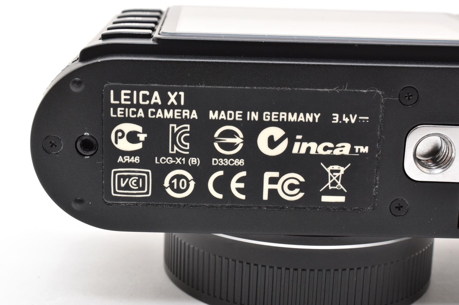 □ほぼ新品□ LEICAX1 ブラック - メルカリ