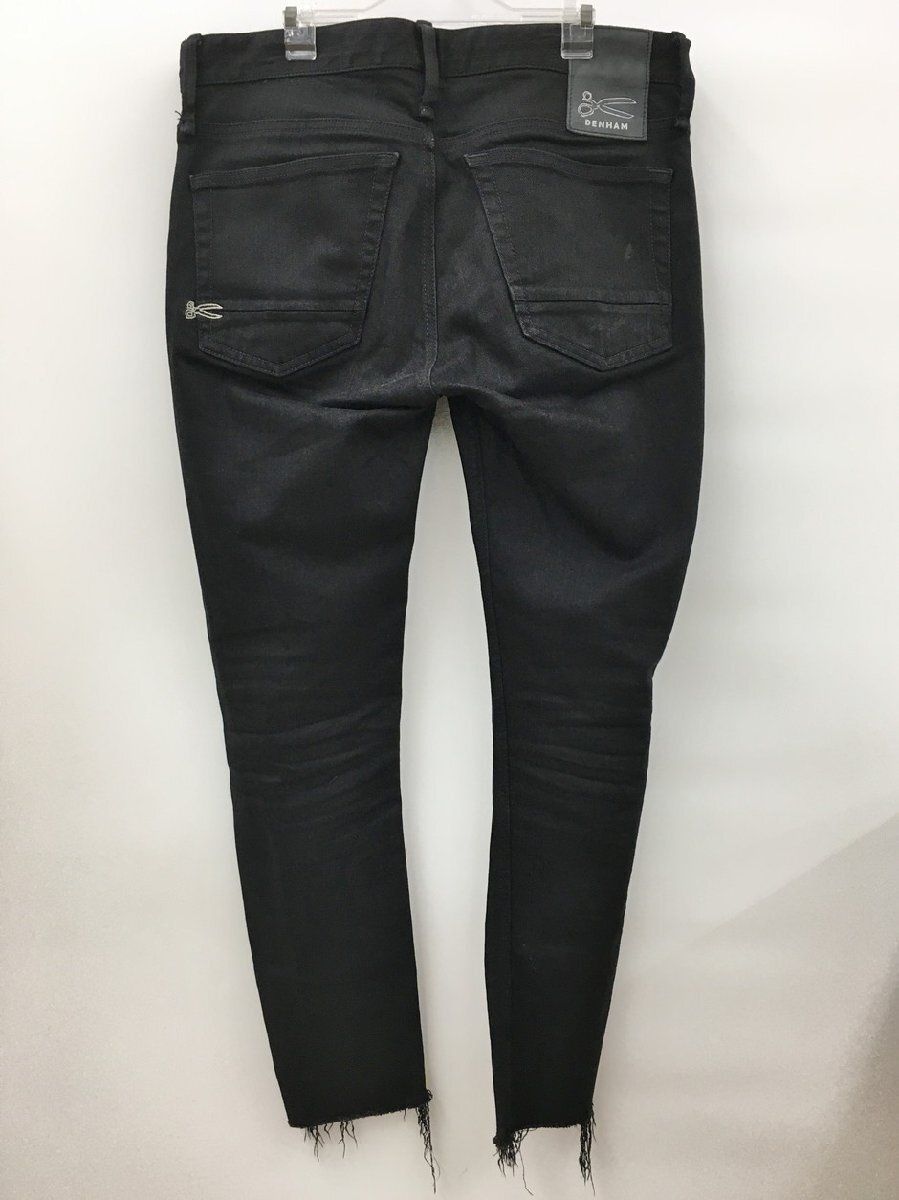 デンハム DENHAM ブラックデニムパンツ W30 BOLT SKINNY FIT 日本正規 
