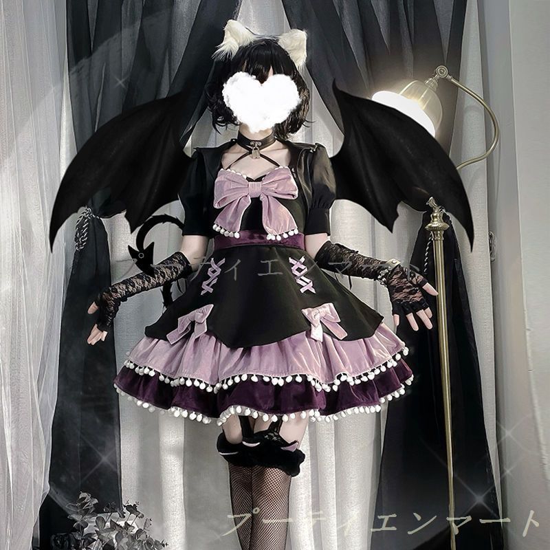 人気商品 新品未使用 オリジナルデザイン lolita ジャンパースカート 「告白函数JSKシリーズ」 初雪/蜜桃/魔女/桜桃色 冬用 フリル＆大きなリボン付き 美しい装飾 可愛いゴスロリースタイル 撮影会 パーティー クリスマス仮装 冬イベント用 プレゼント