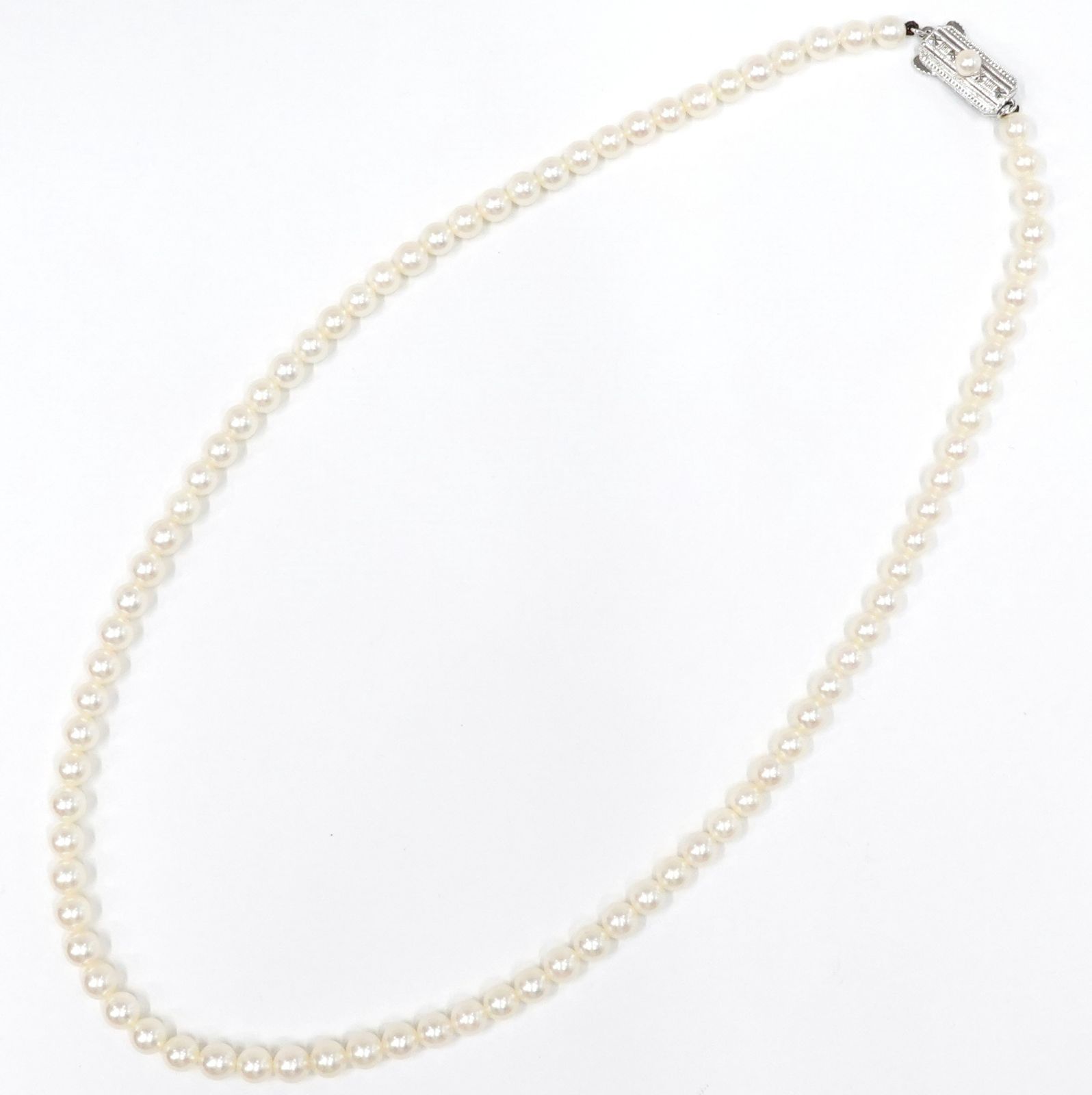 MIKIMOTO ミキモト ベビーパール ネックレス 5.0-5.5mm - メルカリ