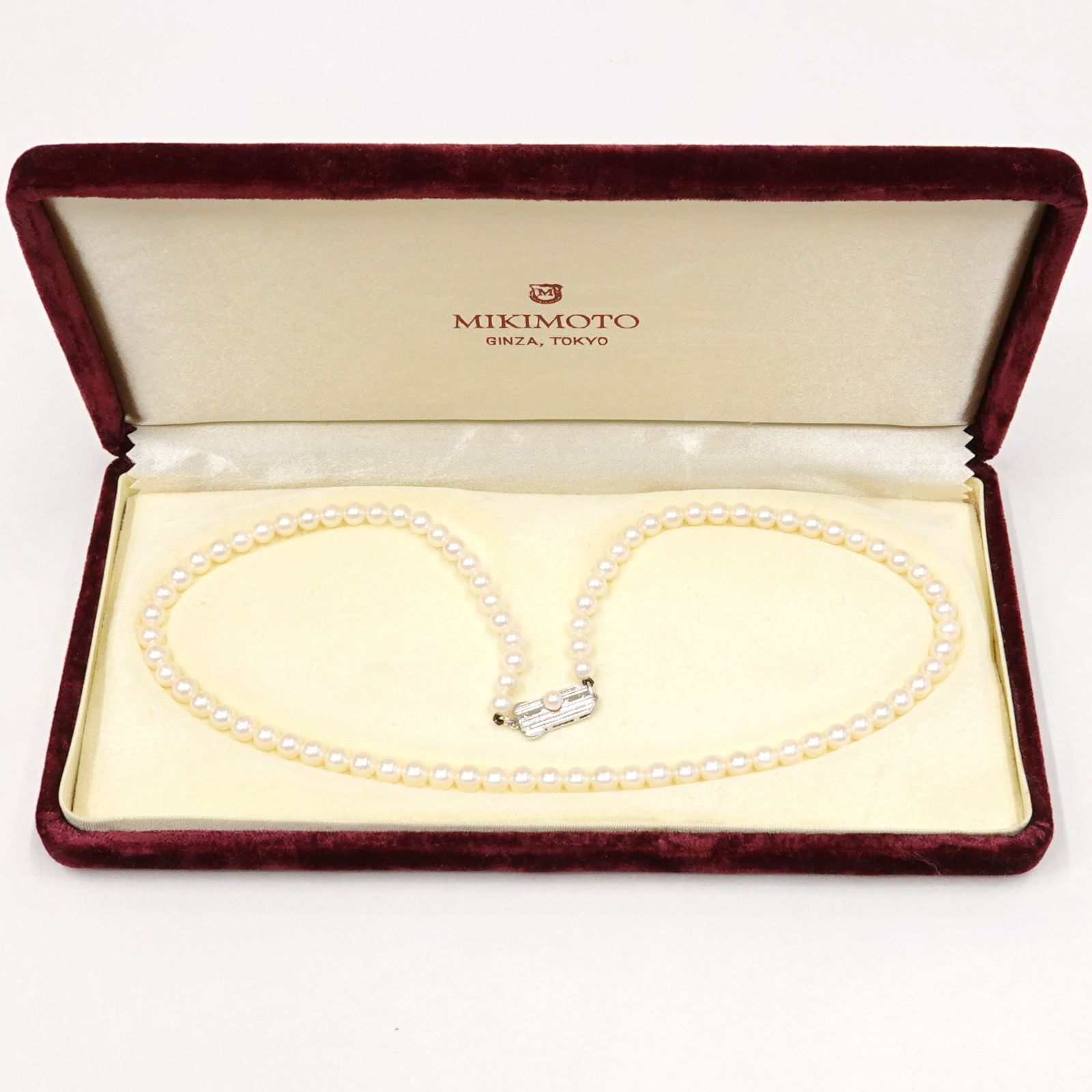 MIKIMOTO ミキモト ベビーパール ネックレス 5.0-5.5mm - メルカリ