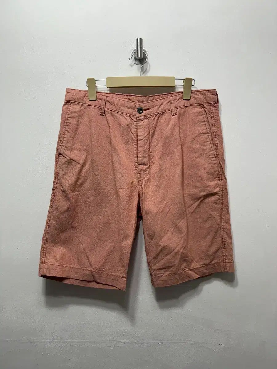 リーバイス ヴィンテージ 34 ピンク コットン ハーフパンツ ショートパンツ