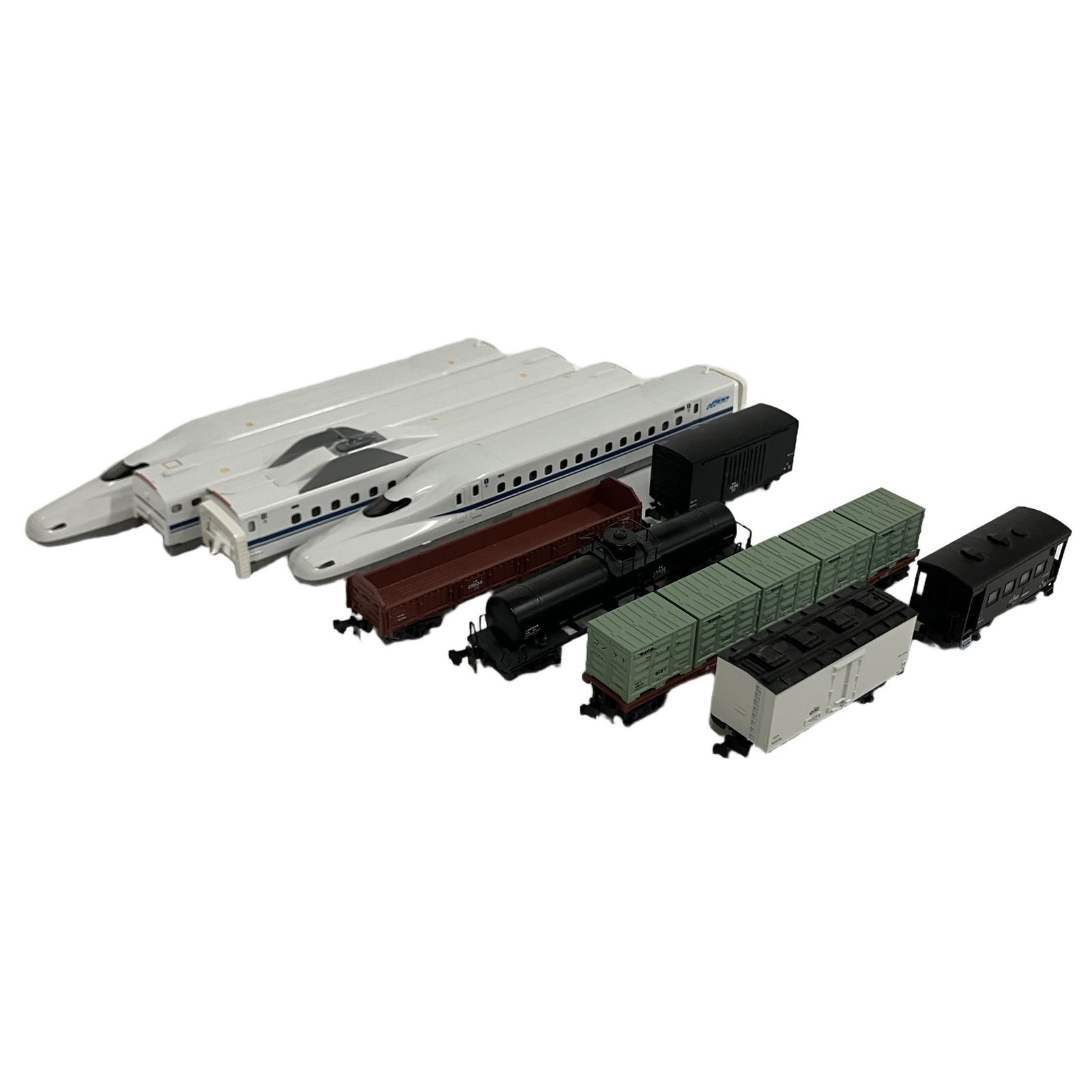 KATO 10-809 貨車 6両セット / 10-547 新幹線 のぞみ 4両基本セット Nゲージ 鉄道模型 中古 B11223460