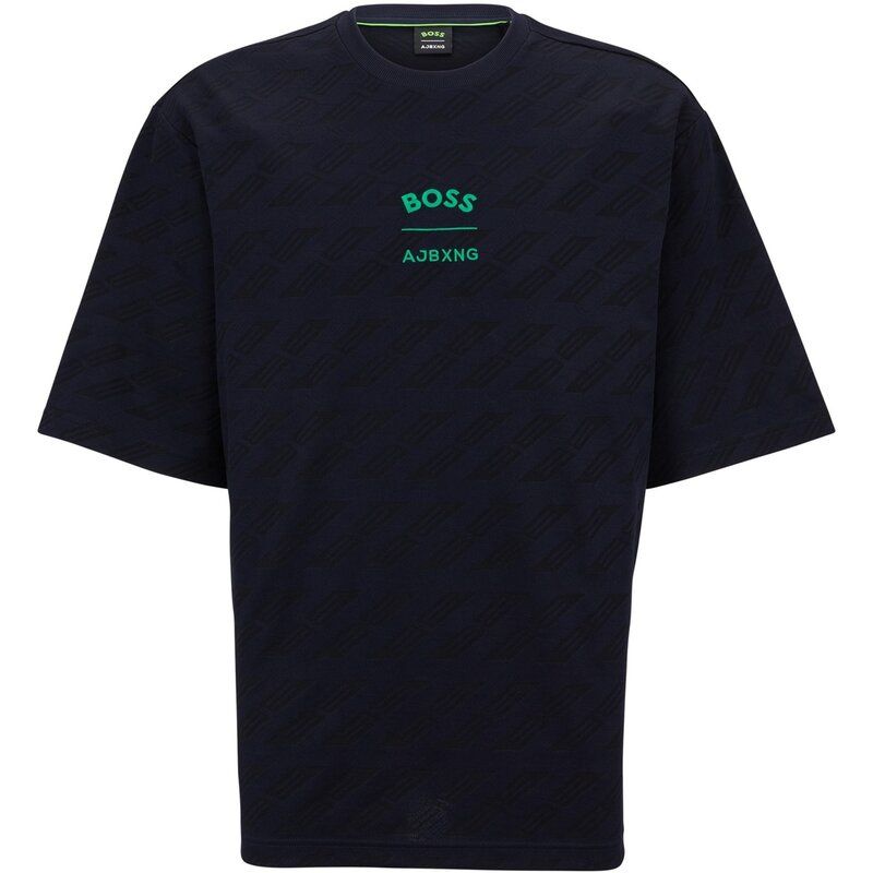 ボス メンズ トップス Tシャツ Boss Talboa Aj 2 10248811 01 Dark Blue ブルー 16,436円