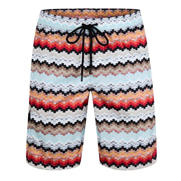 ミッソーニ メンズ 水着 ハーフパンツ・ショーツ ショートパンツ MISSONI Long Shorts Multi SM996 マルチカラー