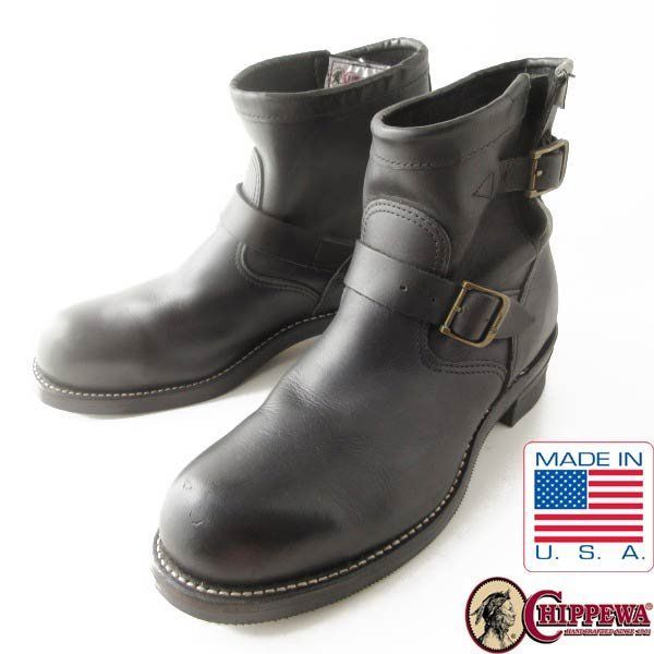 USA製 Chippewa チペワ 27872 スチールトゥ ショート エンジニア