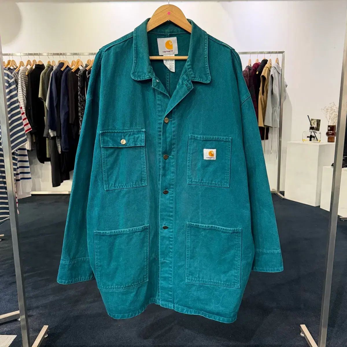 L Carhartt カーハート アクア Walter チョアジャケット