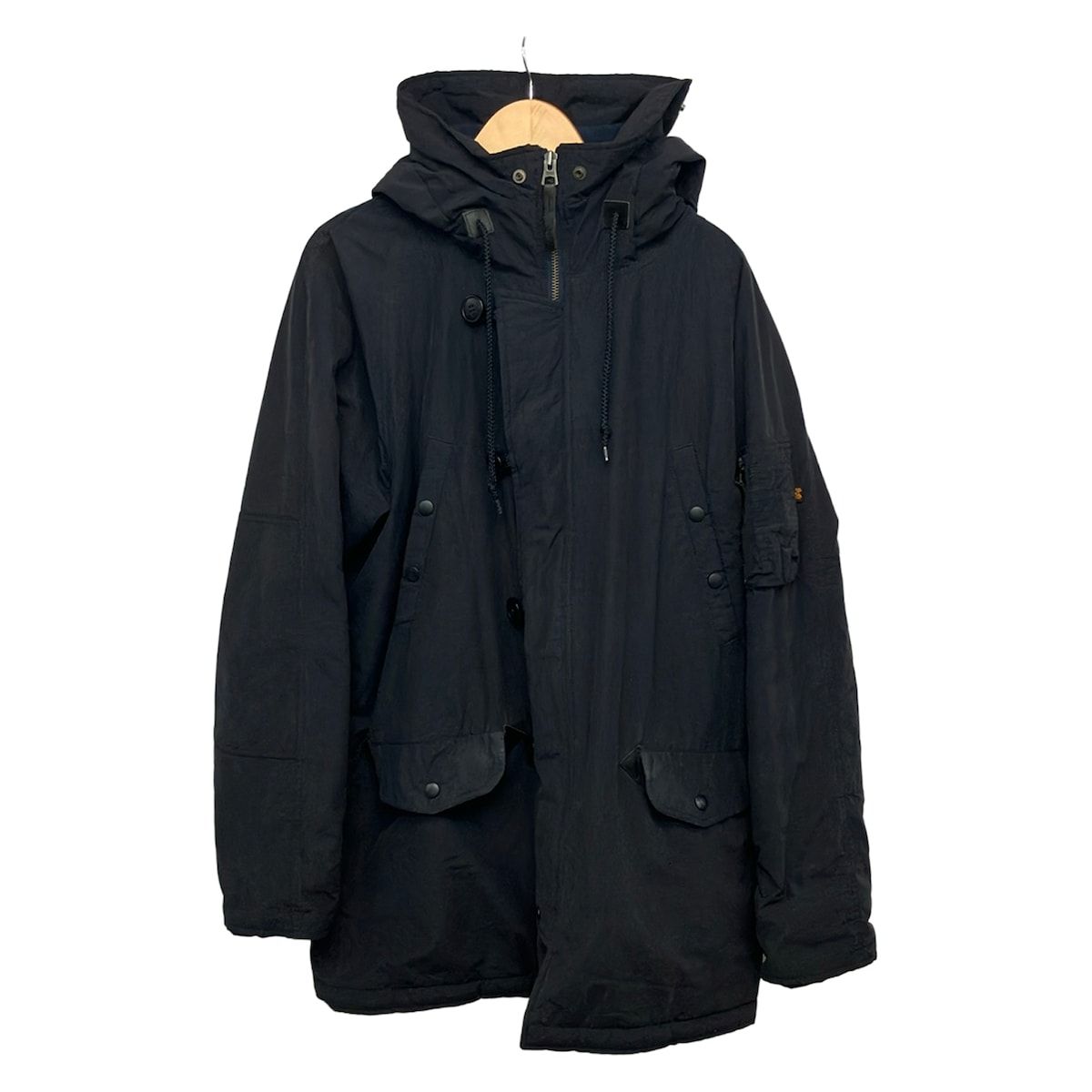 ALPHA INDUSTRIES(アルファ) コート サイズX-LARGE メンズ - ダークネイビー 長袖/冬