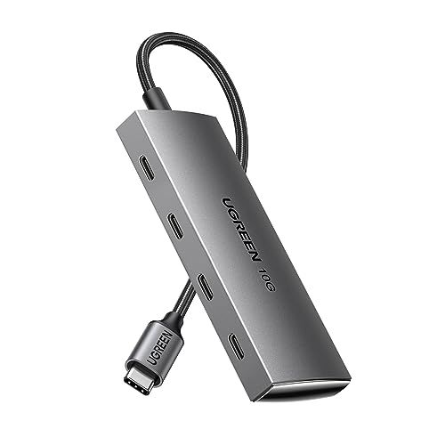 UGREEN USB-Cハブ 10Gbps 4-in-1 USB-C 3.2ポート 高速データ転送 変換アダプター 拡張ハブ バスパワー MacBook Pro/Air 、iPad Pro/iPad Air 、Surface 、Chromeb 680ae3f6