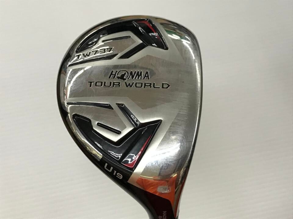 ホンマゴルフ　TOUR WORLD TW737 UT　19度　VIZARD IN 65U　ユーティリティ　中古【最短即日発送】
