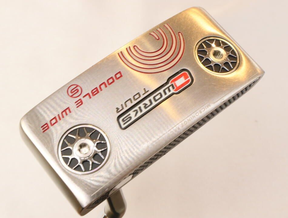 オデッセイ　O-WORKS TOUR DOUBLE WIDE S シルバー　パター　中古　ゴルフドゥ！西尾店【最短即日発送】