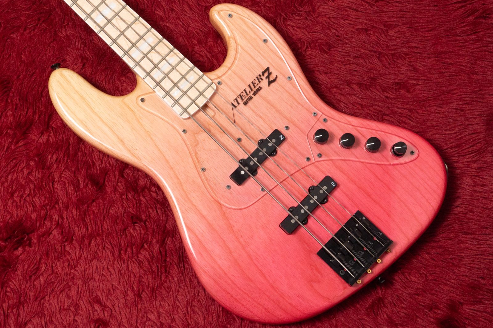 ベース ATELIER Z 245 CUSTOM used】Atelier Z / M#245 Custom Fade Pink/M/MH w/Black Parts 4.015