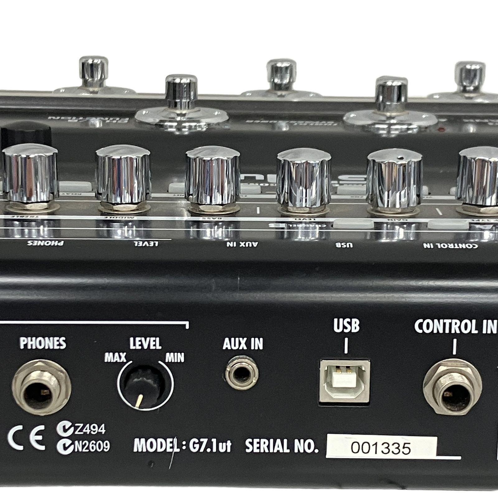 ZOOM G7.1ut マルチエフェクター ギター周辺機器 音響機材 ズーム 中古