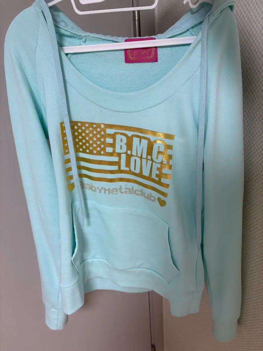 Babymetalclub ベメクル LOVE フーディー ミント フードT ギャル