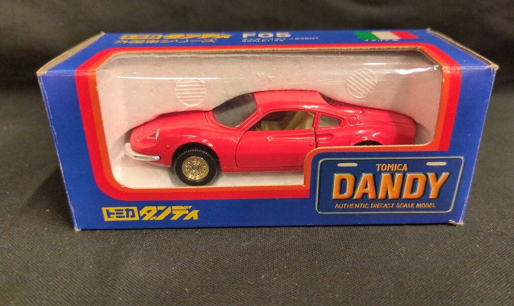 トミカダンディフェラーリ DINO246GT コーギー フェラーリ 250 トミー 1/45トミカダンディ 外国車シリーズ フェラーリディノ246GT