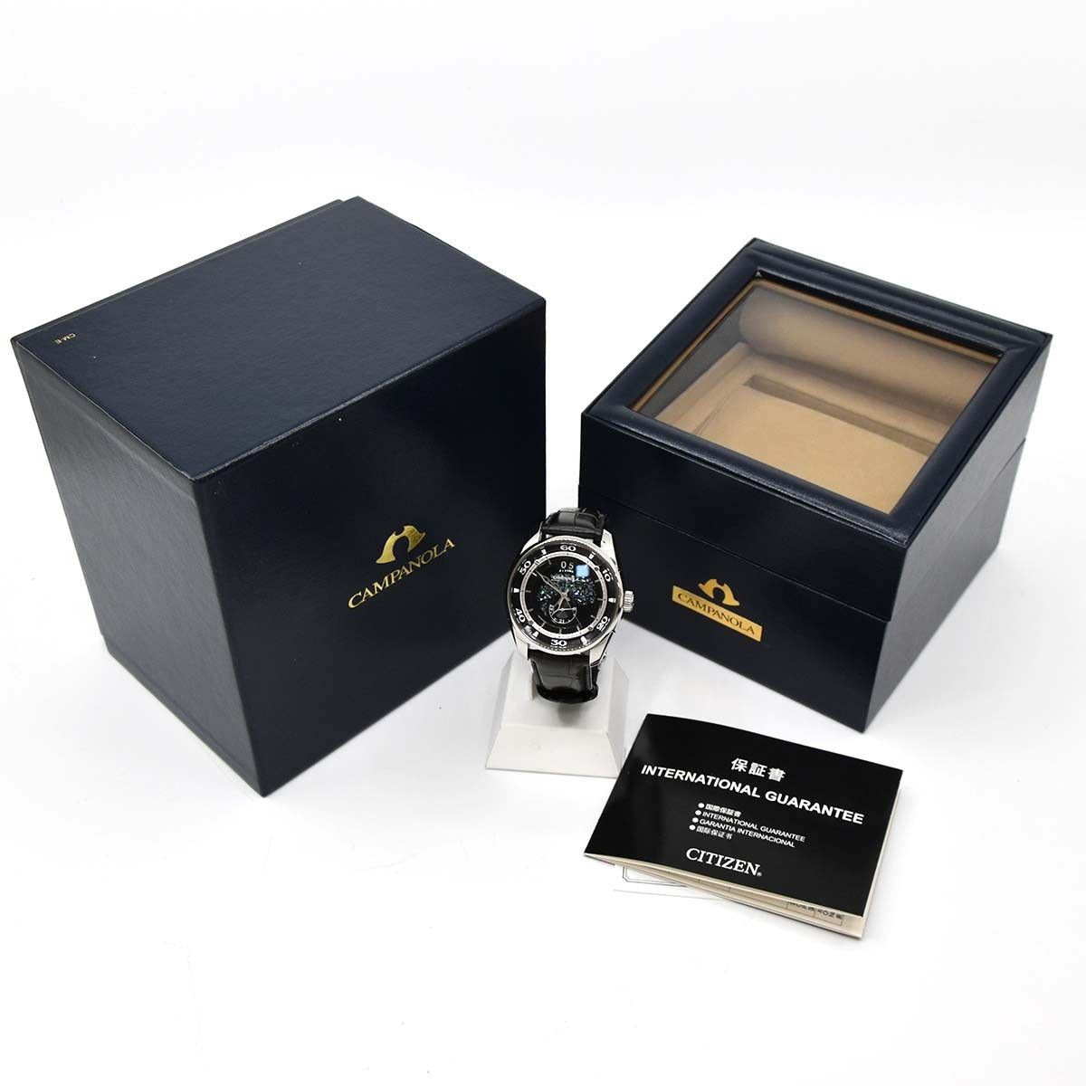 腕時計 CITIZEN シチズン CAMPANOLA カンパノラ メカニカルコレクション 琉雅 NZ0000-07F 自動巻き Dバックル 296